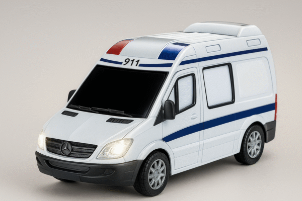 Ambulancia luces y sonido