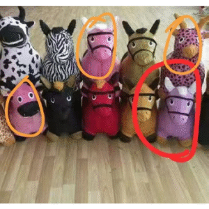 Caballo Montable Con Luz Y Sonido Inflable De Felpa