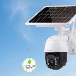 Cámara de seguridad con panel solar