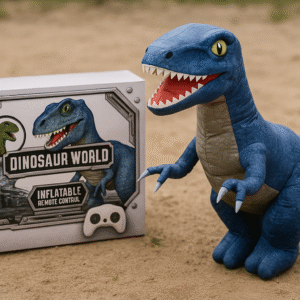 Dinosaurio inflable a control remoto