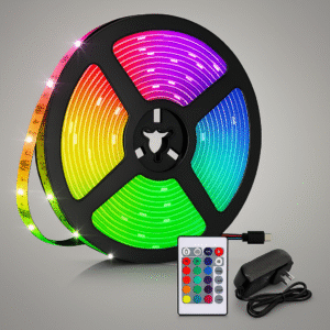 Luz led entrada etehrnet 5050rgb 5m