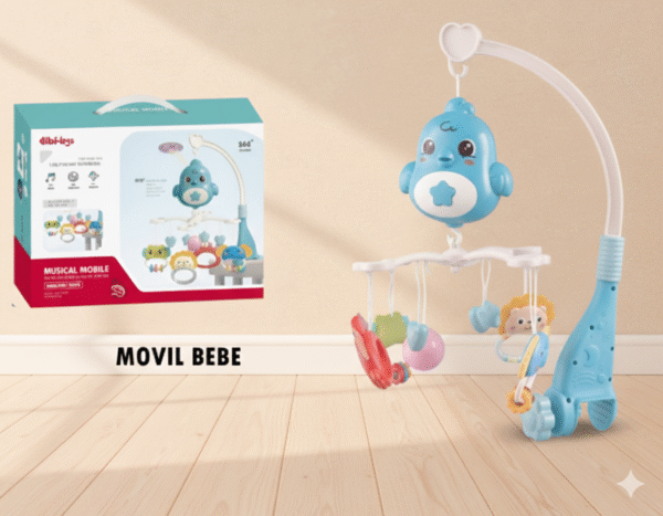 Movil bebe azul
