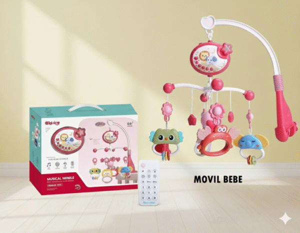 Movil bebe rosado