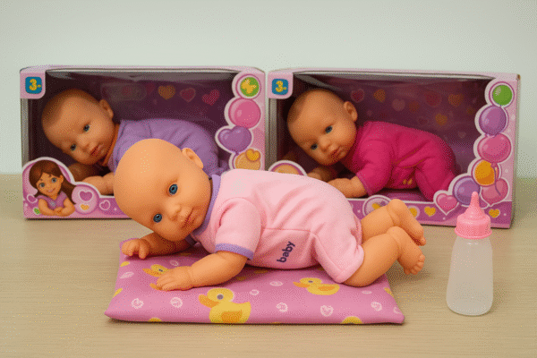 Muñeco Bebe Que Duerme + Cobija + Almohada