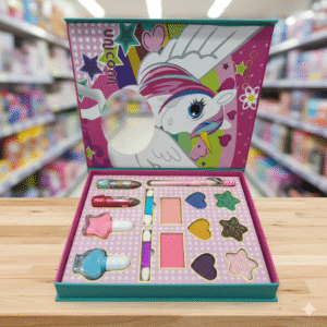 Paleta maquillaje unicornio+esmaltes