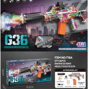 Pistola de juguete G36 Humo