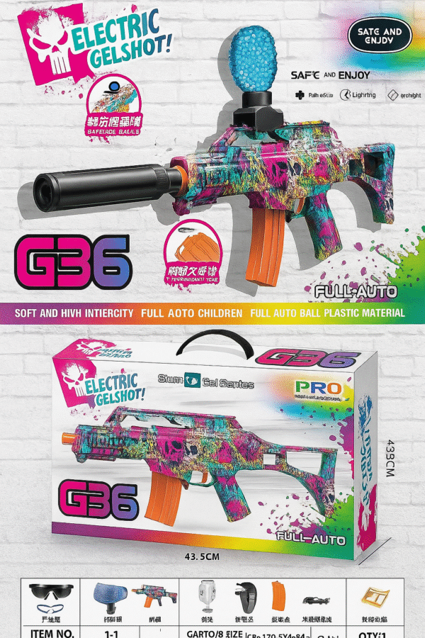Pistola de juguete G36V-2