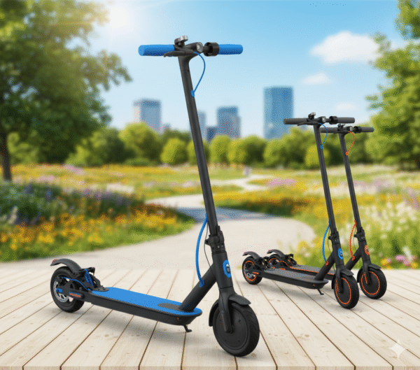 Scooter electrica de amortiguacion 350 watts m9j