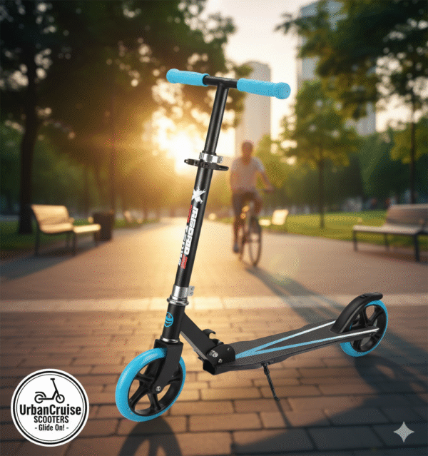 Scooter metalica