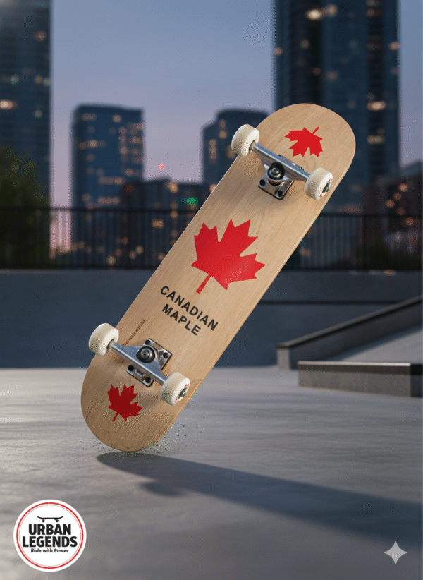 Tabla skate canadiense hoja roja